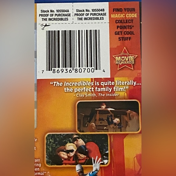 The Incredibles (2 Blu-Ray+DVD, 2011, 4-Disc Set, Includes Digital Copy)(Disney) - Picture 8 of 15